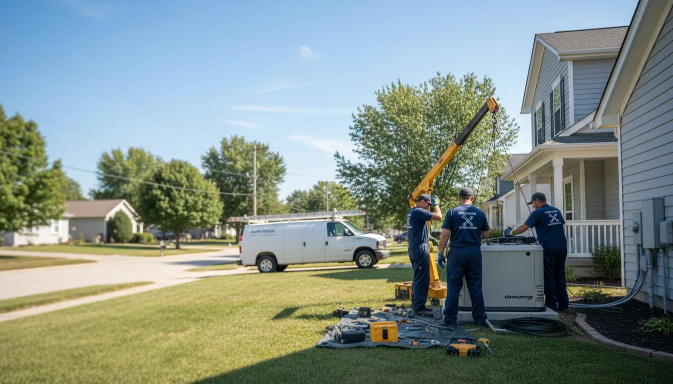 Generator Installation in Miller City, IL near me